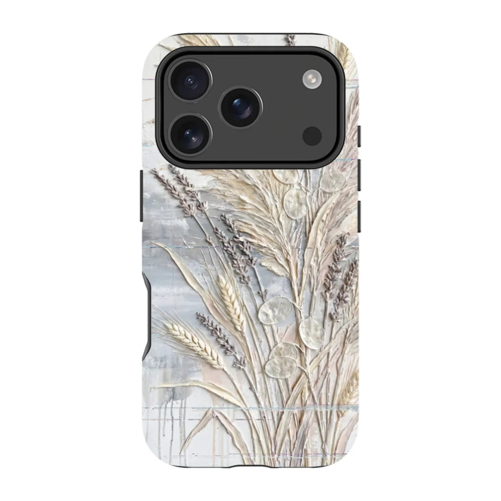Dried Flowers and Grasses by Frida Lövström — iPhone 17 Pro Magsafe Tough Case — Finnaij