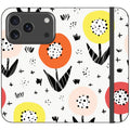 Botanical Doodle — iPhone 17 Pro Wallet Case — Finnaij