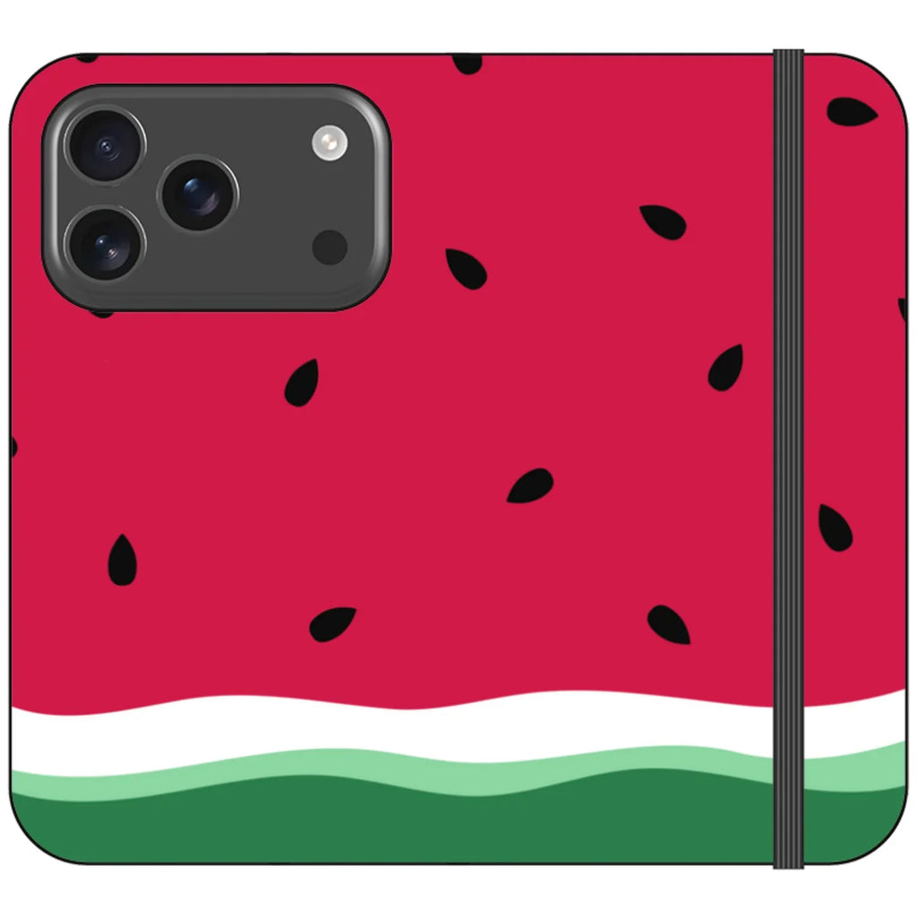 Summer Melon — iPhone 17 Pro Wallet Case — Finnaij