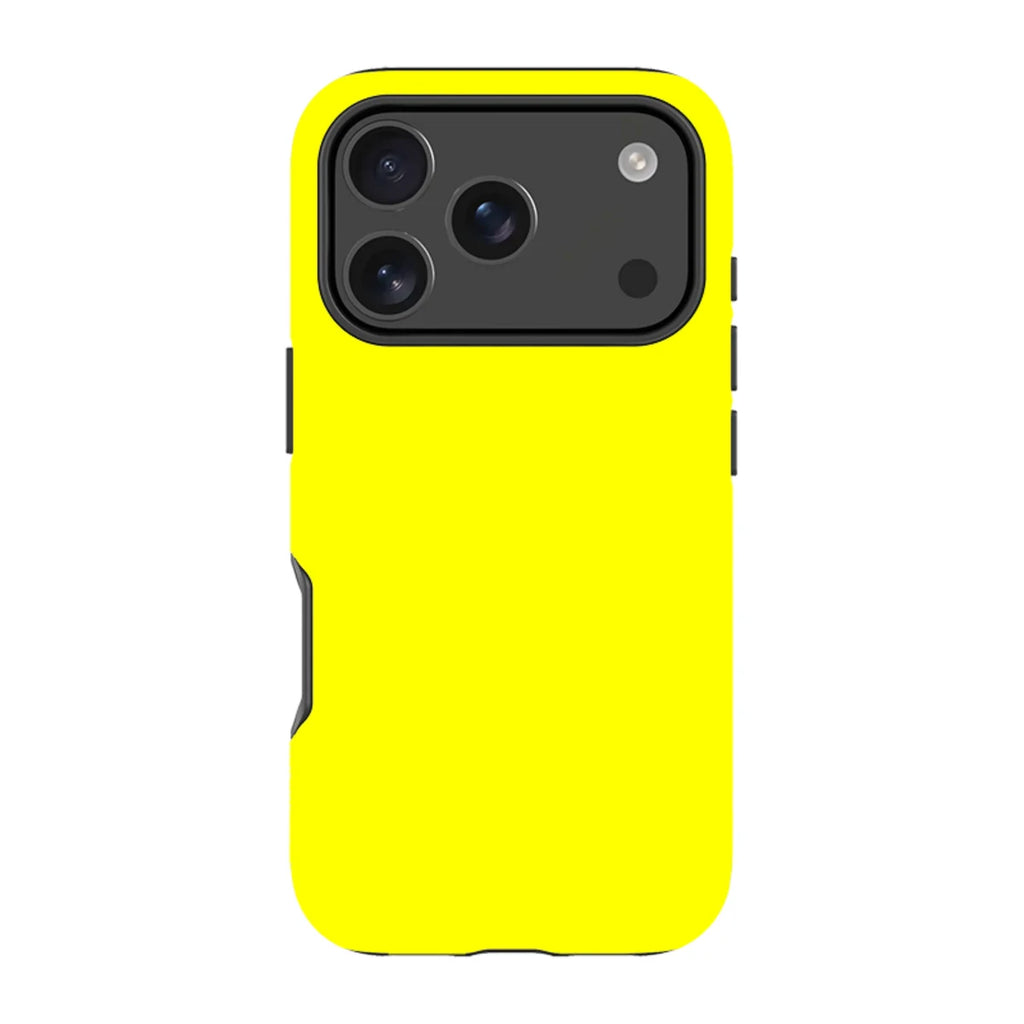 Rainbow Series Yellow — iPhone 17 Pro Tough Case — Finnaij