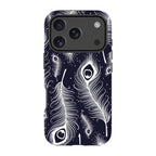 Feathers in Bloom — iPhone 17 Pro Tough Case — Finnaij