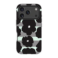 Bold Floral Black — iPhone 17 Pro Tough Case — Finnaij