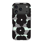 Bold Floral Black — iPhone 17 Pro Tough Case — Finnaij