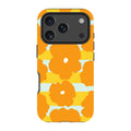 Bold Floral Orange — iPhone 17 Pro Tough Case — Finnaij