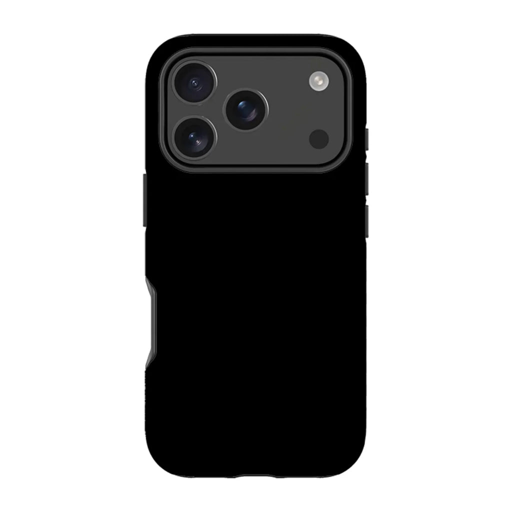 Simple Range Black — iPhone 17 Pro Tough Case — Finnaij