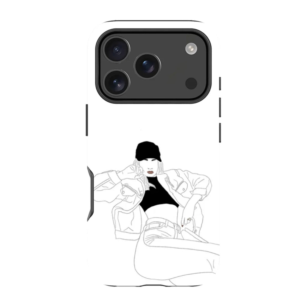 Black Cap by Keagan Haight — iPhone 17 Pro Tough Case — Finnaij