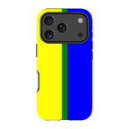 Rainbow Series Yellow Blue — iPhone 17 Pro Tough Case — Finnaij