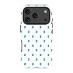 Monogram Snow — iPhone 17 Pro Tough Case — Finnaij
