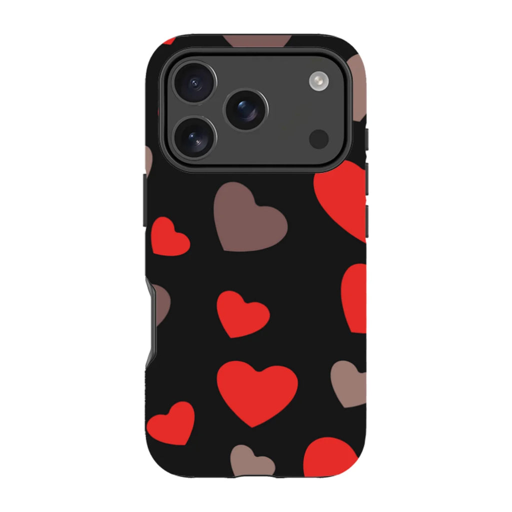 Red Hearts — iPhone 17 Pro Tough Case — Finnaij