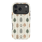 Birch and Linen Pattern by Elsi Vaarala — iPhone 17 Pro Tough Case — Finnaij