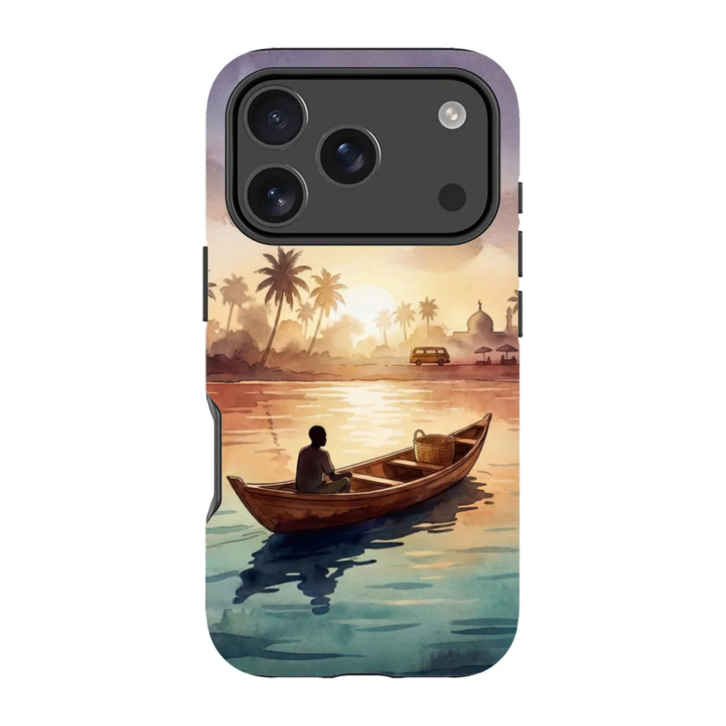 Lagoon Morning by Tobi Akinyemi — iPhone 17 Pro Tough Case — Finnaij