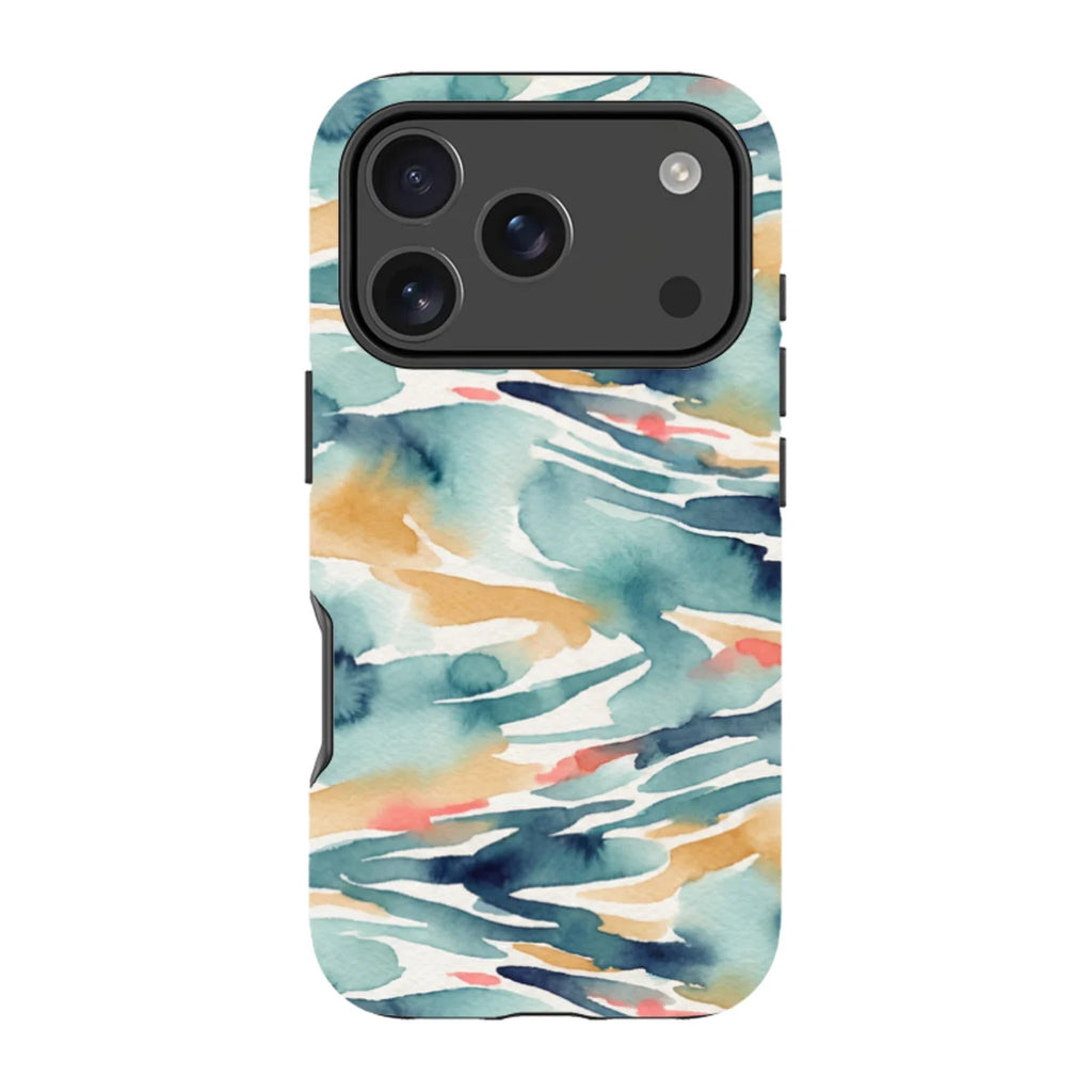 River Reflection Pattern Crop by Tobi Akinyemi — iPhone 17 Pro Tough Case — Finnaij