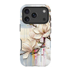Magnolia Branches by Frida Lövström — iPhone 17 Pro Tough Case — Finnaij