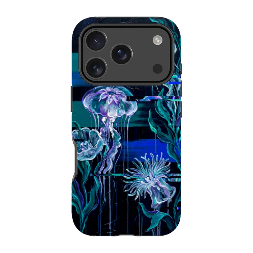 Deep-Sea Underwater Botanical Fantasy by Frida Lövström — iPhone 17 Pro Tough Case — Finnaij