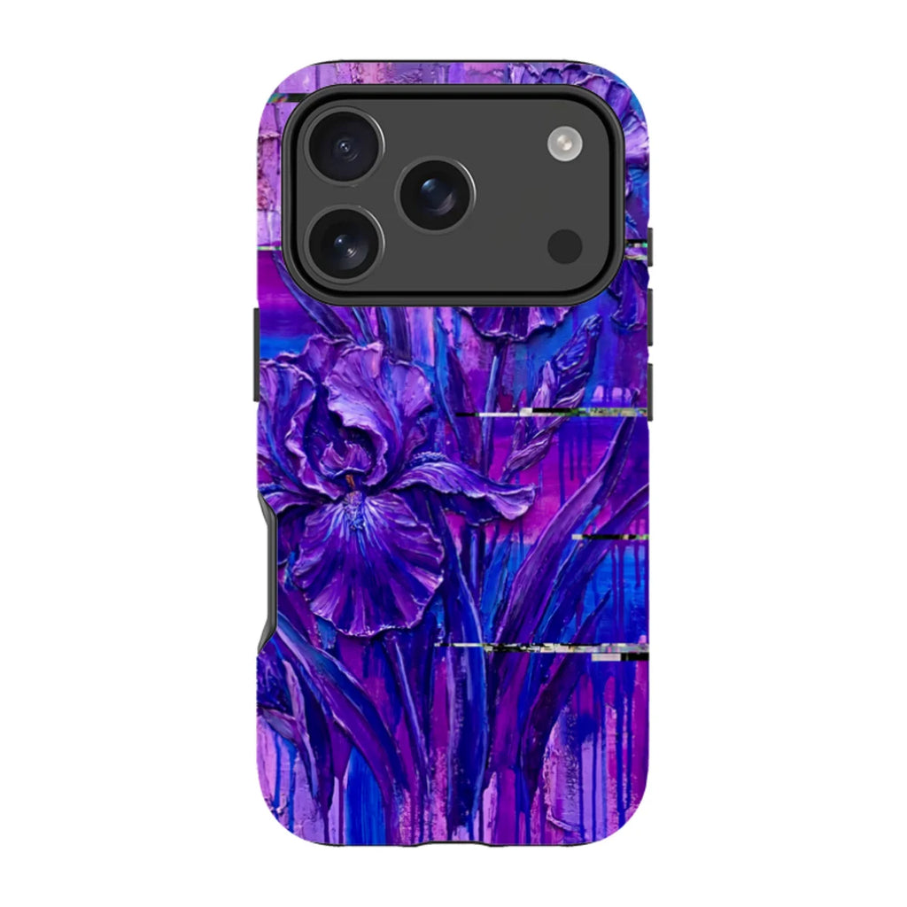 Iris Flowers by Frida Lövström — iPhone 17 Pro Tough Case — Finnaij