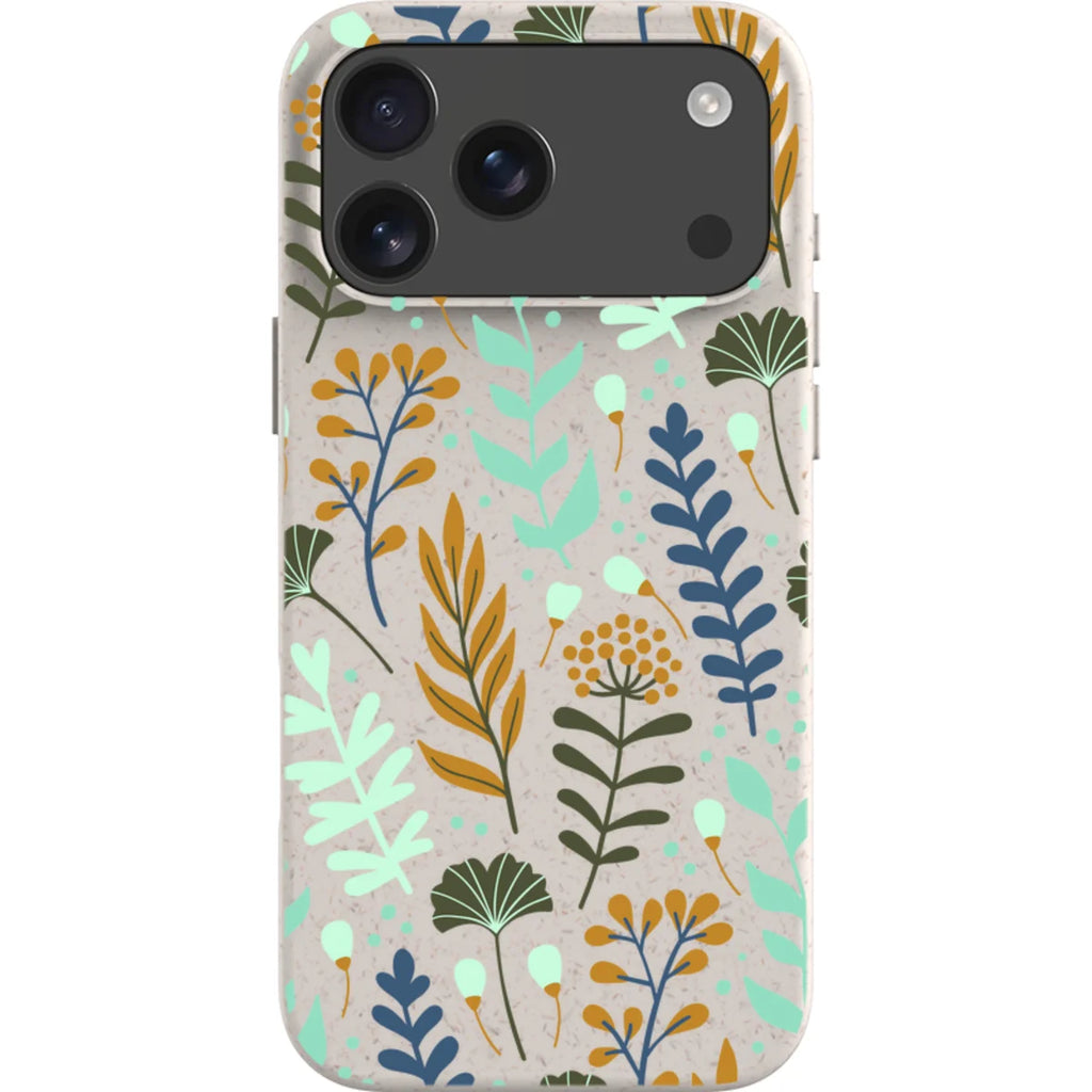 Wild Floral Natural — iPhone 18 Pro Max Bio-degradable Case — Finnaij