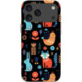 Nordic Ornament Black — iPhone 18 Pro Max Bio-degradable Case — Finnaij