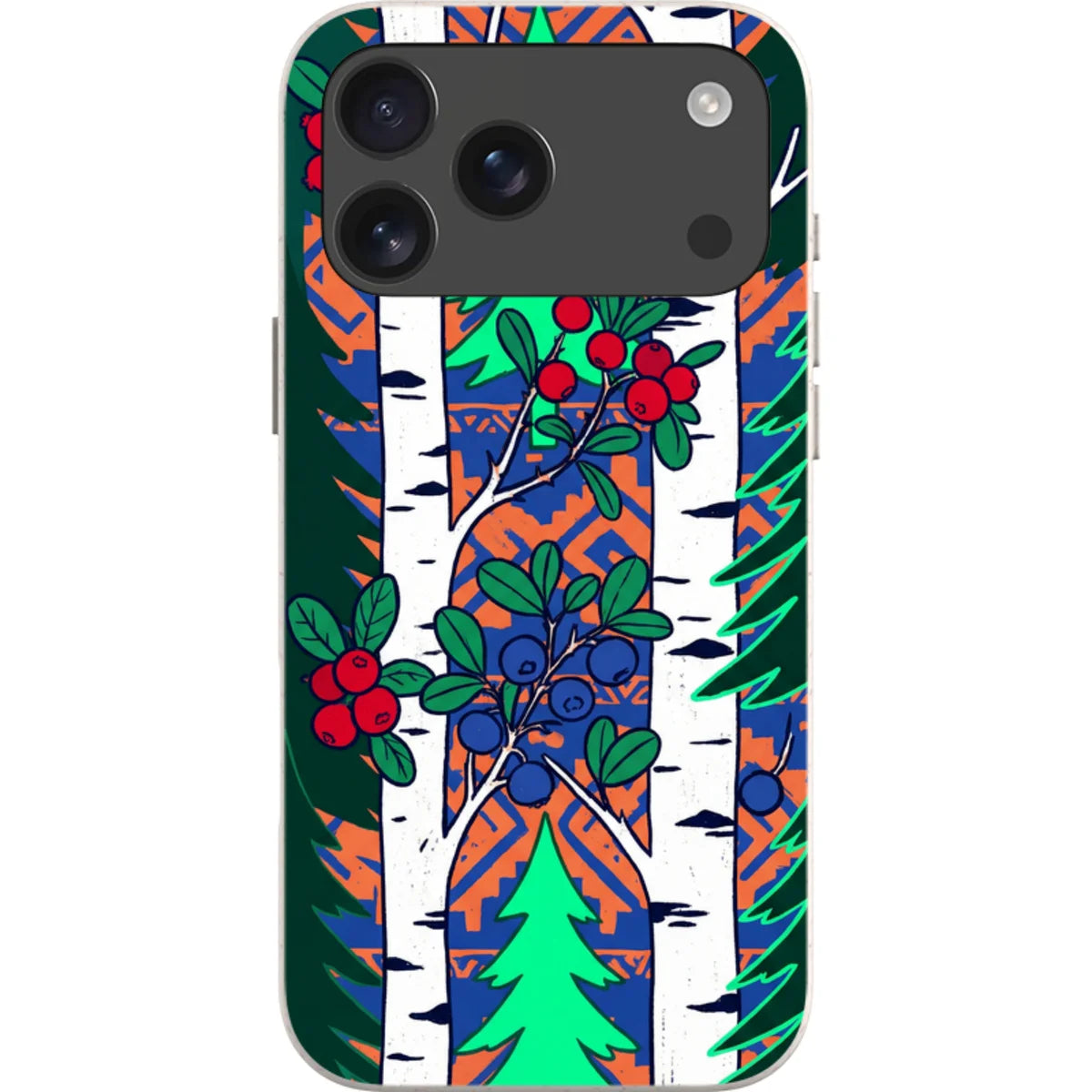 Nordic Forest by Aino Kallio — iPhone 18 Pro Max Bio-degradable Case — Finnaij