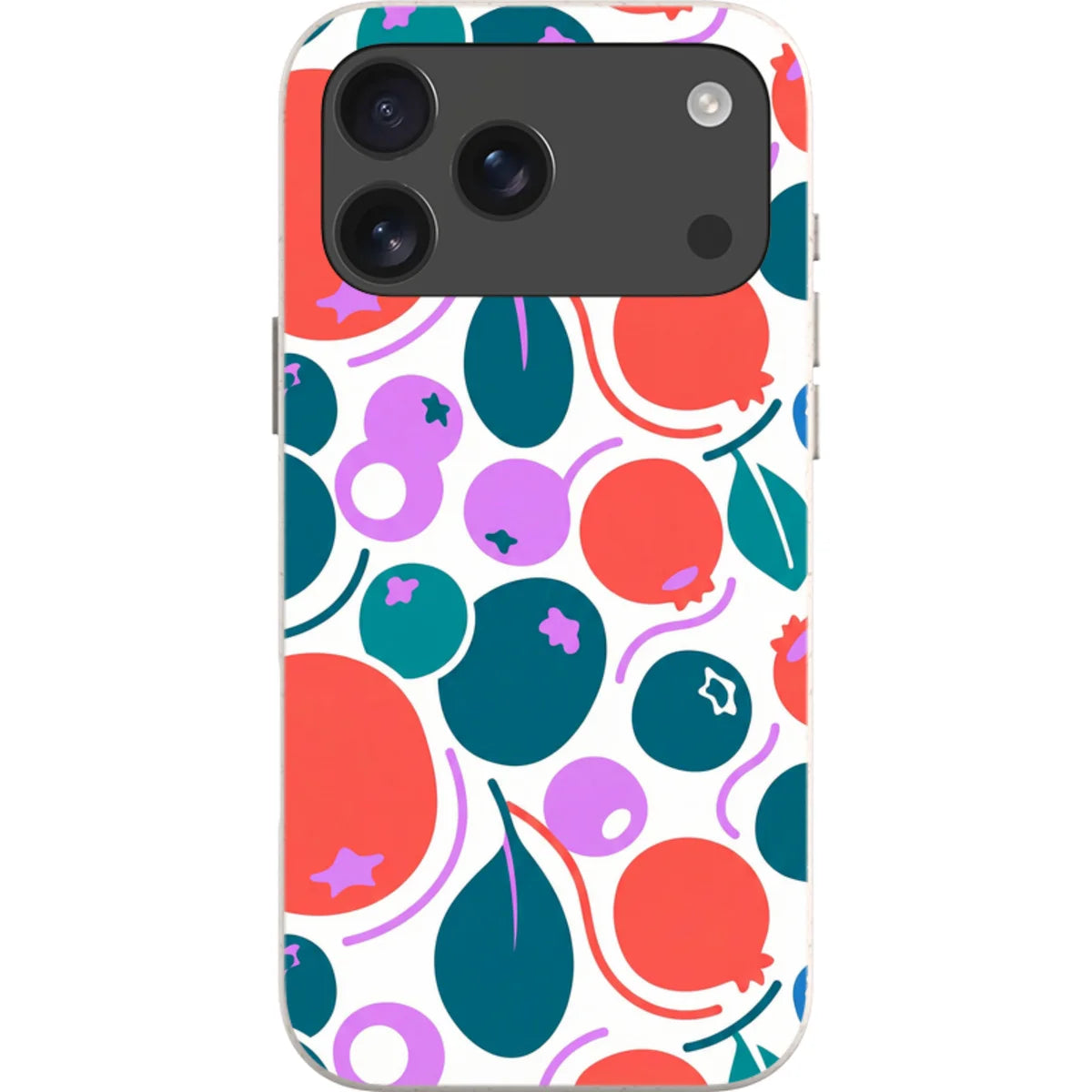 Berry Icon Remix by Salla Niemi — iPhone 18 Pro Max Bio-degradable Case — Finnaij