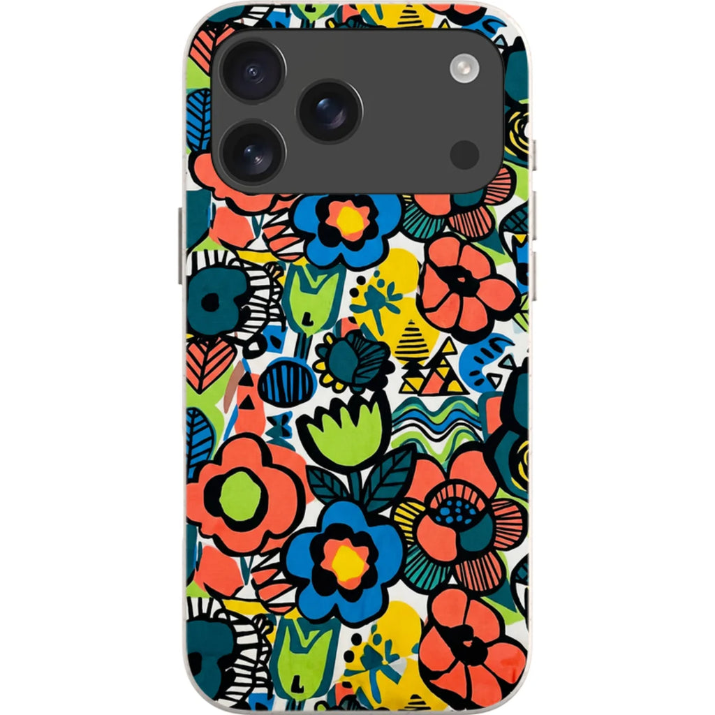 Floral Street Nordic by Salla Niemi — iPhone 18 Pro Max Bio-degradable Case — Finnaij