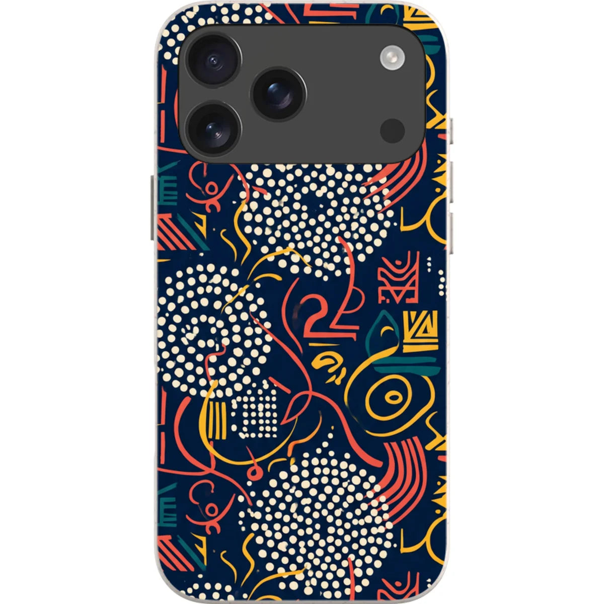 Adire Nightfall by Ada Okoye — iPhone 18 Pro Max Bio-degradable Case — Finnaij
