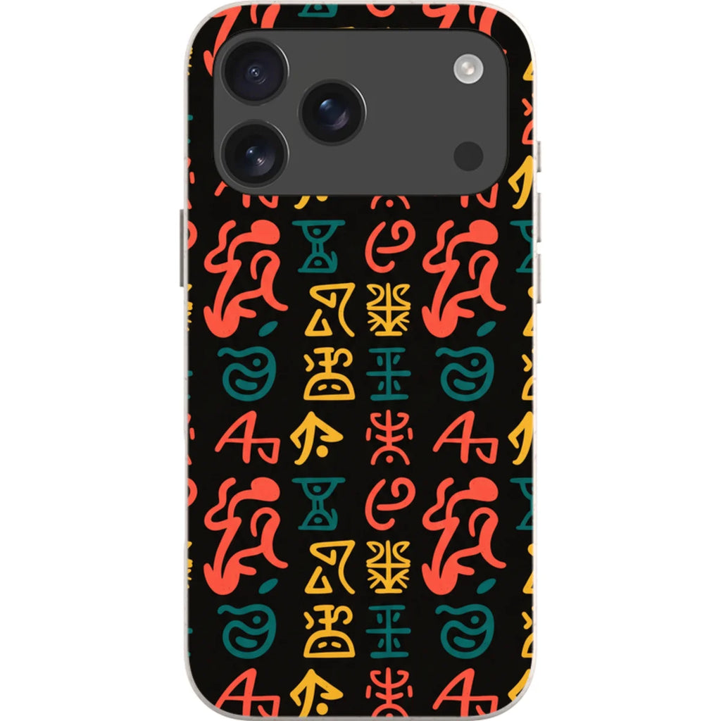 Nsibidi Pulse by Ada Okoye — iPhone 18 Pro Max Bio-degradable Case — Finnaij