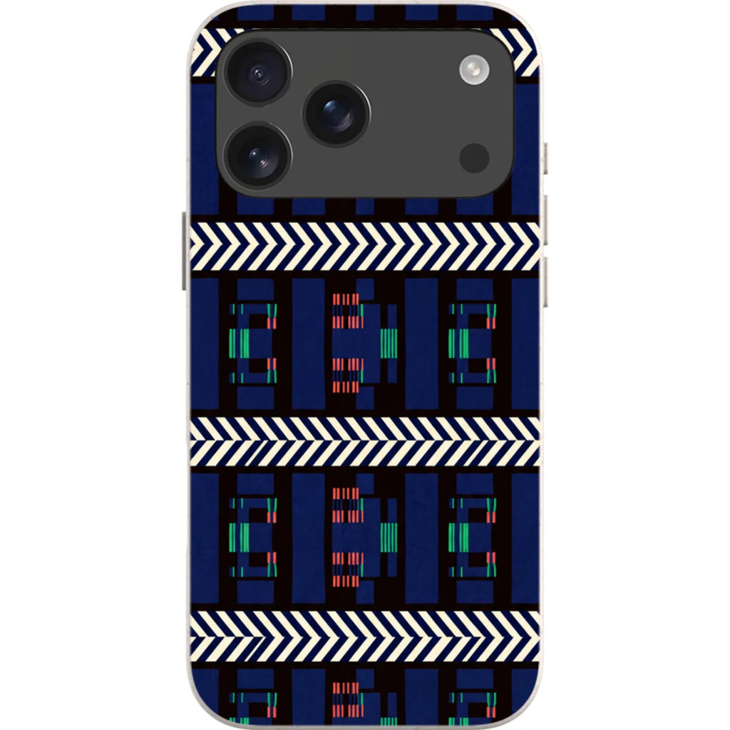 Midnight Aso-Oke by Ada Okoye — iPhone 18 Pro Max Bio-degradable Case — Finnaij