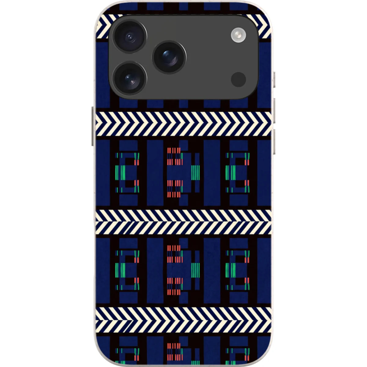 Midnight Aso-Oke by Ada Okoye — iPhone 18 Pro Max Bio-degradable Case — Finnaij