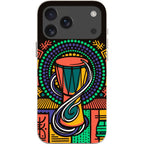 Talking Drum Halo by Ada Okoye — iPhone 18 Pro Max Bio-degradable Case — Finnaij