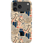 Sandstone Adire by Ada Okoye — iPhone 18 Pro Max Bio-degradable Case — Finnaij