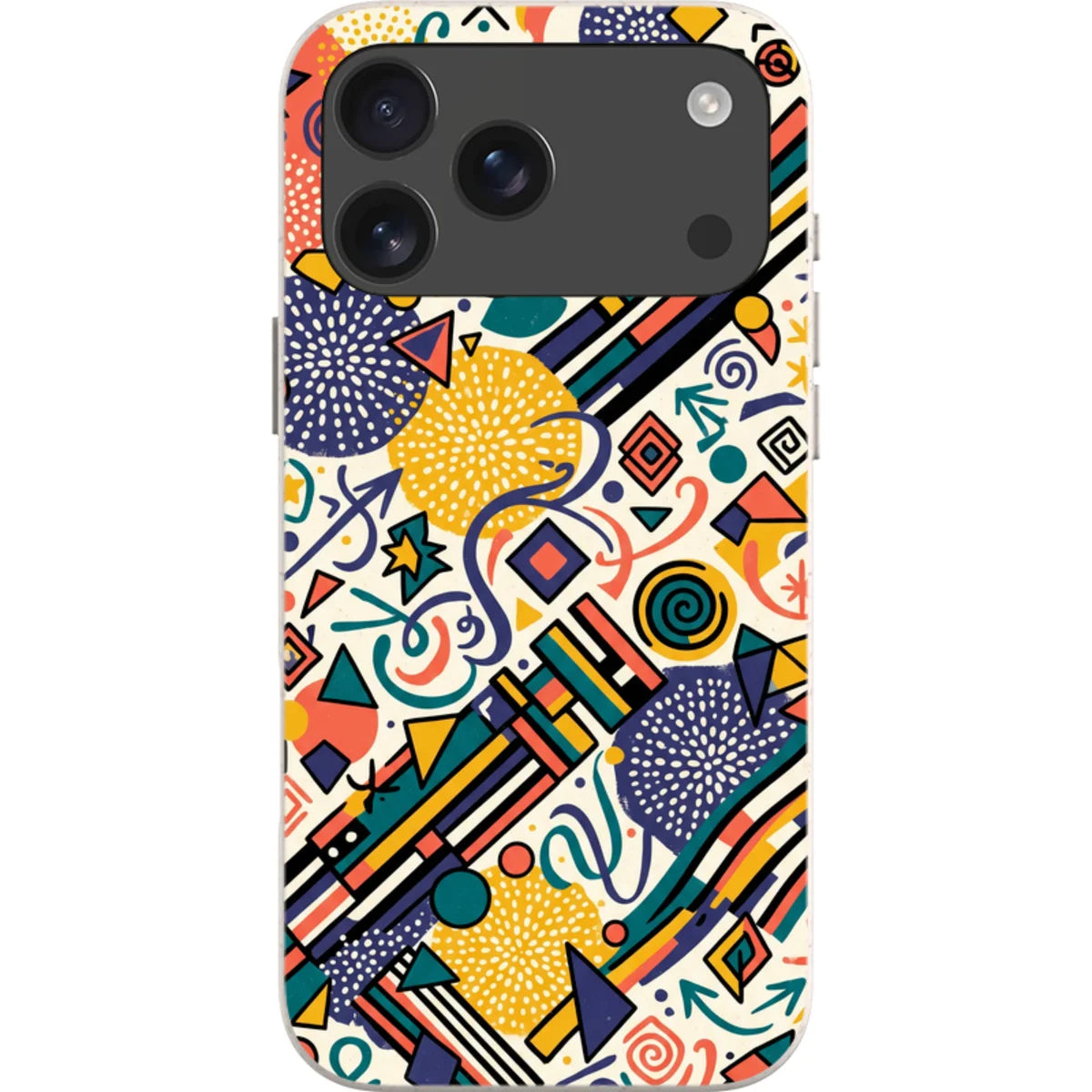 Festival Confetti (Daylight) by Ada Okoye — iPhone 18 Pro Max Bio-degradable Case — Finnaij