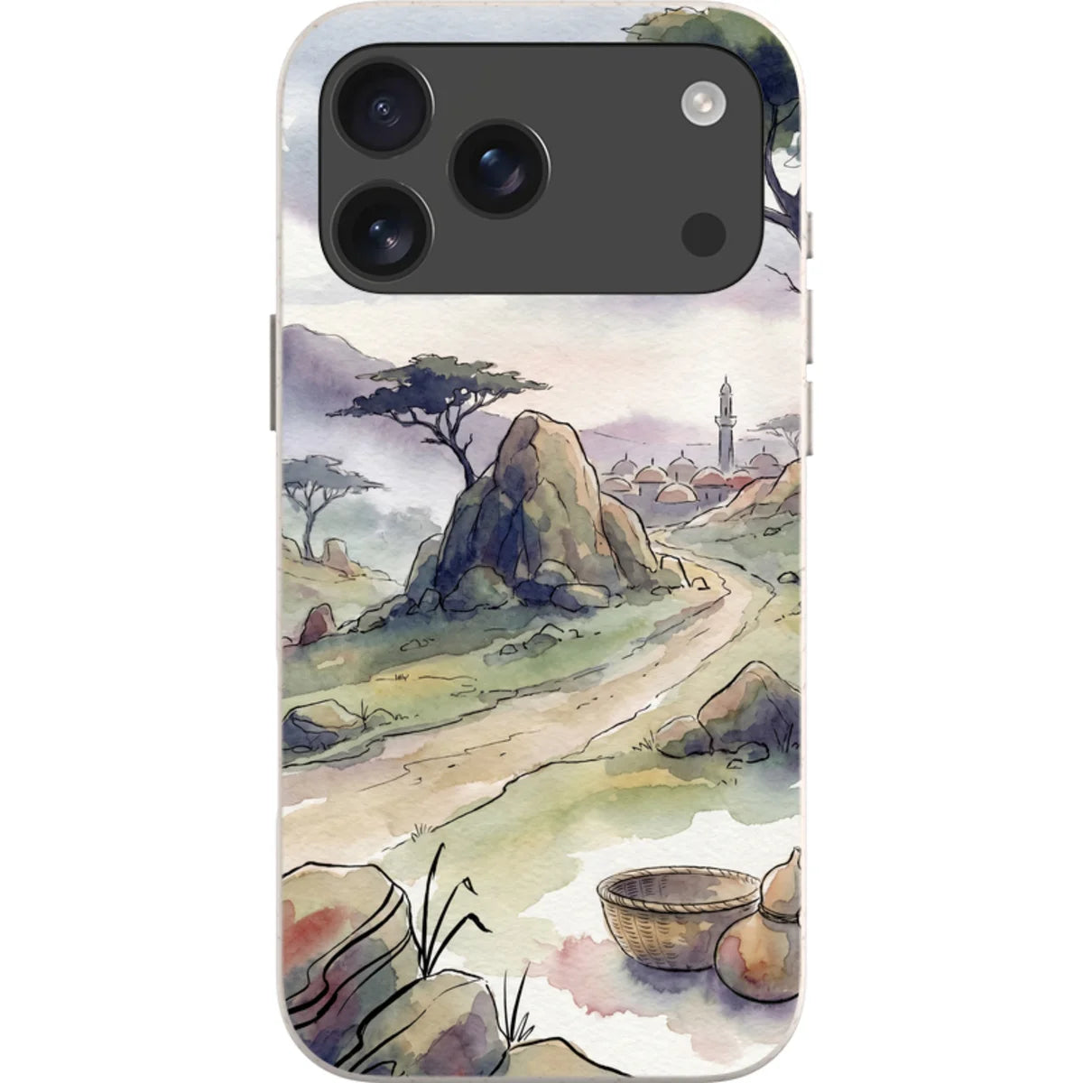 Jos Plateau Cool Light by Tobi Akinyemi — iPhone 18 Pro Max Bio-degradable Case — Finnaij