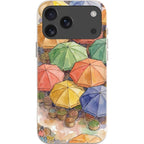 Market Umbrellas from Above by Tobi Akinyemi — iPhone 18 Pro Max Bio-degradable Case — Finnaij