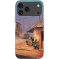 City Edge Quiet Street by Tobi Akinyemi — iPhone 18 Pro Max Bio-degradable Case — Finnaij