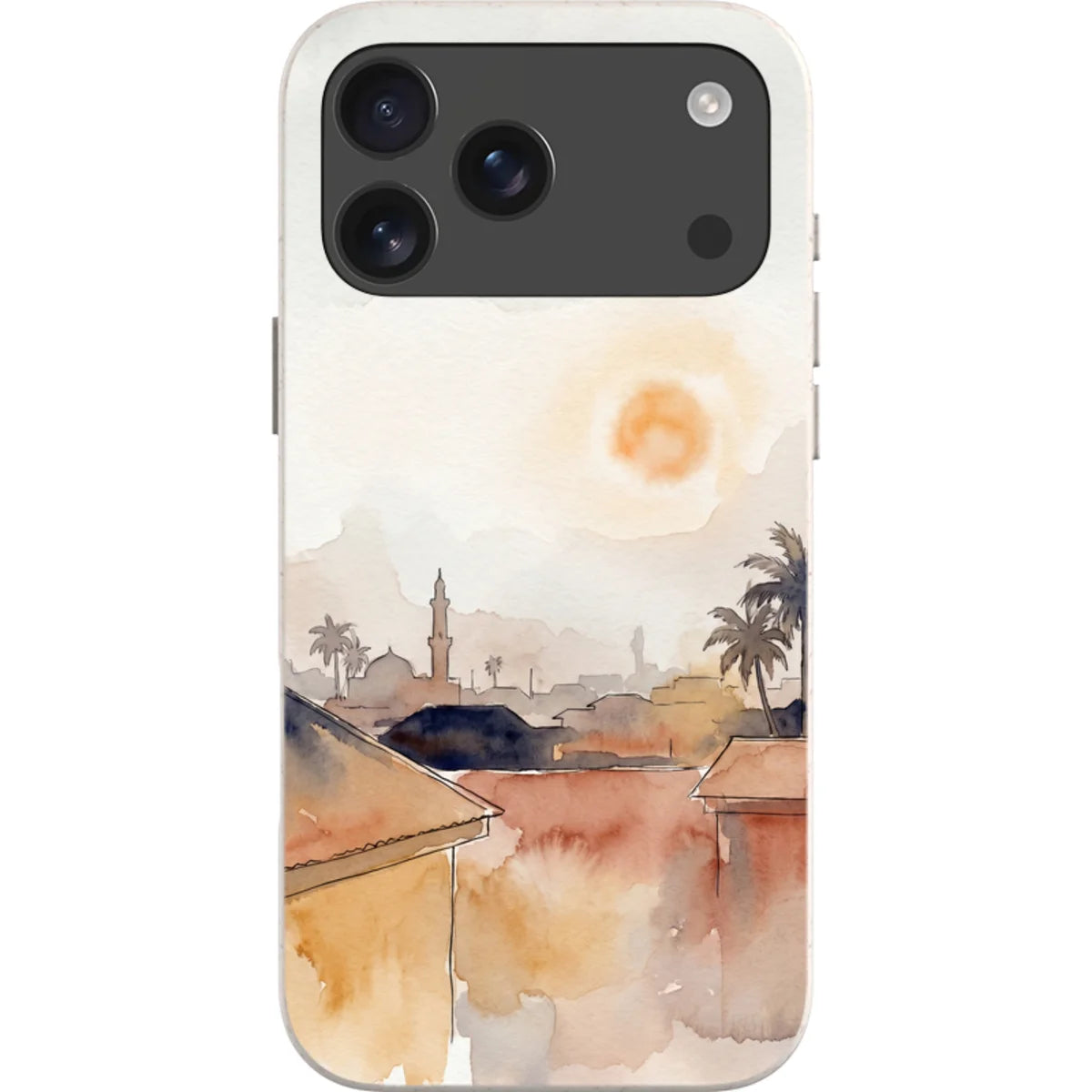 Harmattan Sky by Tobi Akinyemi — iPhone 18 Pro Max Bio-degradable Case — Finnaij