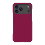 Simple Range Burgundy Orchid — iPhone 18 Pro Max Impact Armour MagSafe Case — Finnaij