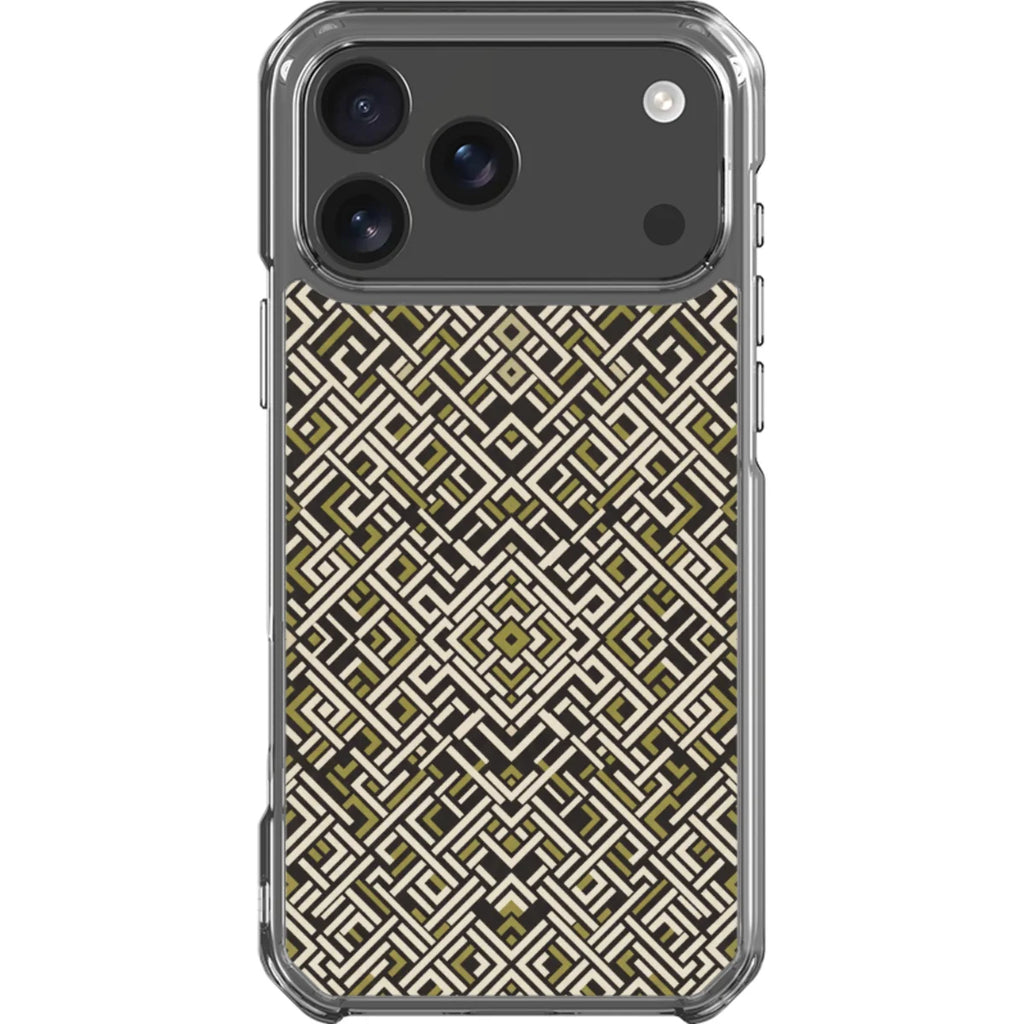 Bone Kuba — iPhone 18 Pro Max Magsafe Clear Impact Case — Finnaij