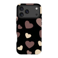 White & Black Hearts- iPhone Magsafe Tough Case — iPhone 18 Pro Max — Finnaij