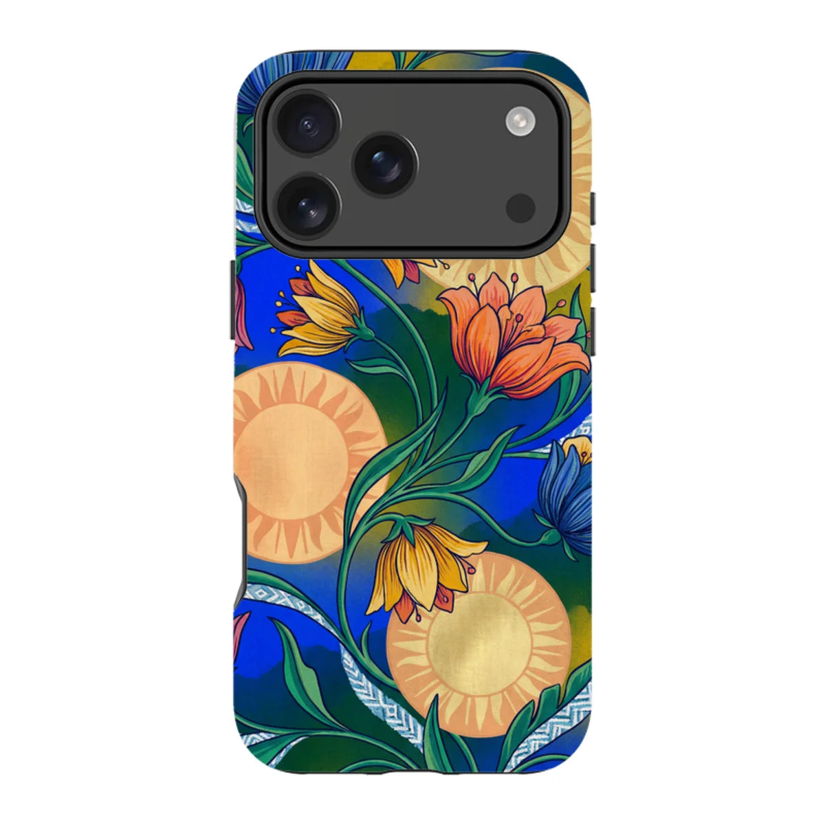 Midnight Sun Garden by Aino Kallio — iPhone 18 Pro Max Magsafe Tough Case — Finnaij
