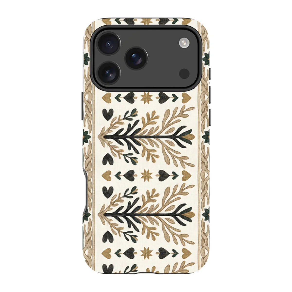 Heritage Border by Elsi Vaarala — iPhone 18 Pro Max Magsafe Tough Case — Finnaij