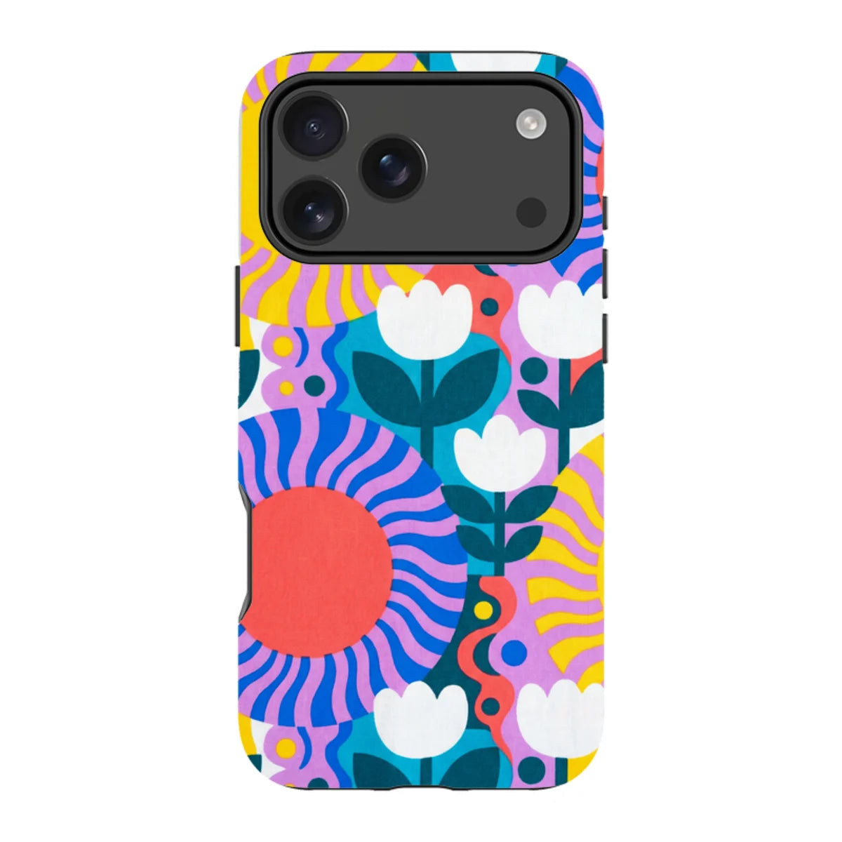 Midnight Sun Mod Bloom by Salla Niemi — iPhone 18 Pro Max Magsafe Tough Case — Finnaij