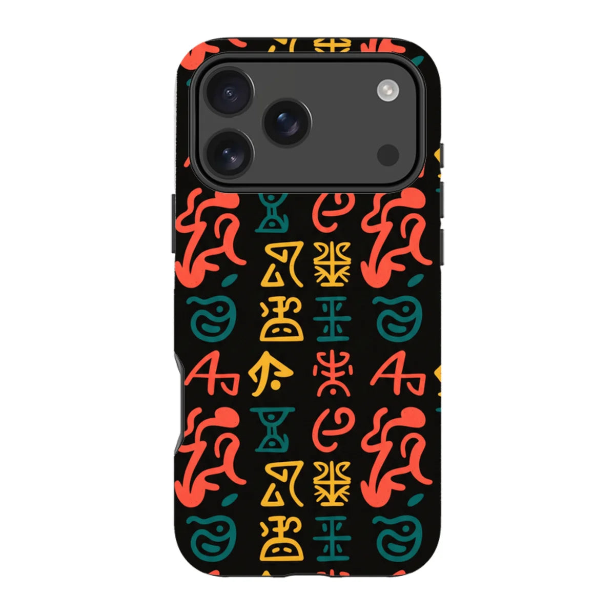 Nsibidi Pulse by Ada Okoye — iPhone 18 Pro Max Magsafe Tough Case — Finnaij