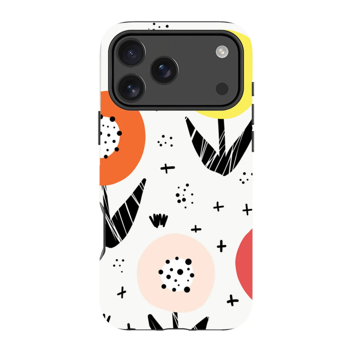 Botanical Doodle — iPhone 18 Pro Max Magsafe Tough Case — Finnaij