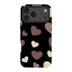 White & Black Hearts- iPhone Magsafe Tough Case — iPhone 18 Pro Max — Finnaij