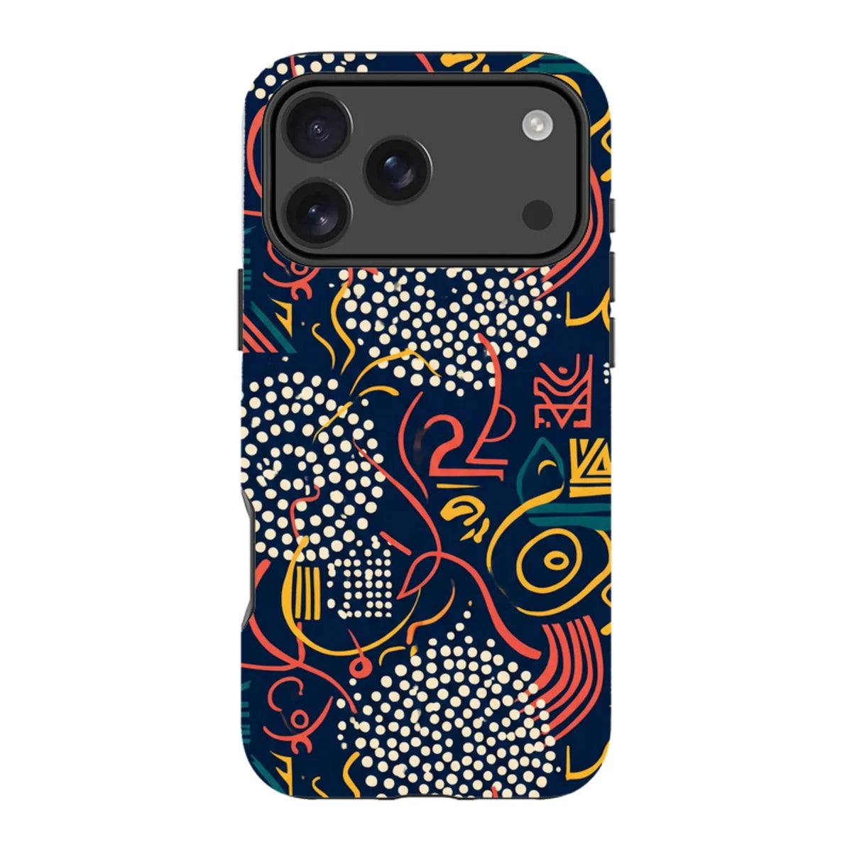 Adire Nightfall by Ada Okoye — iPhone 18 Pro Max Magsafe Tough Case — Finnaij