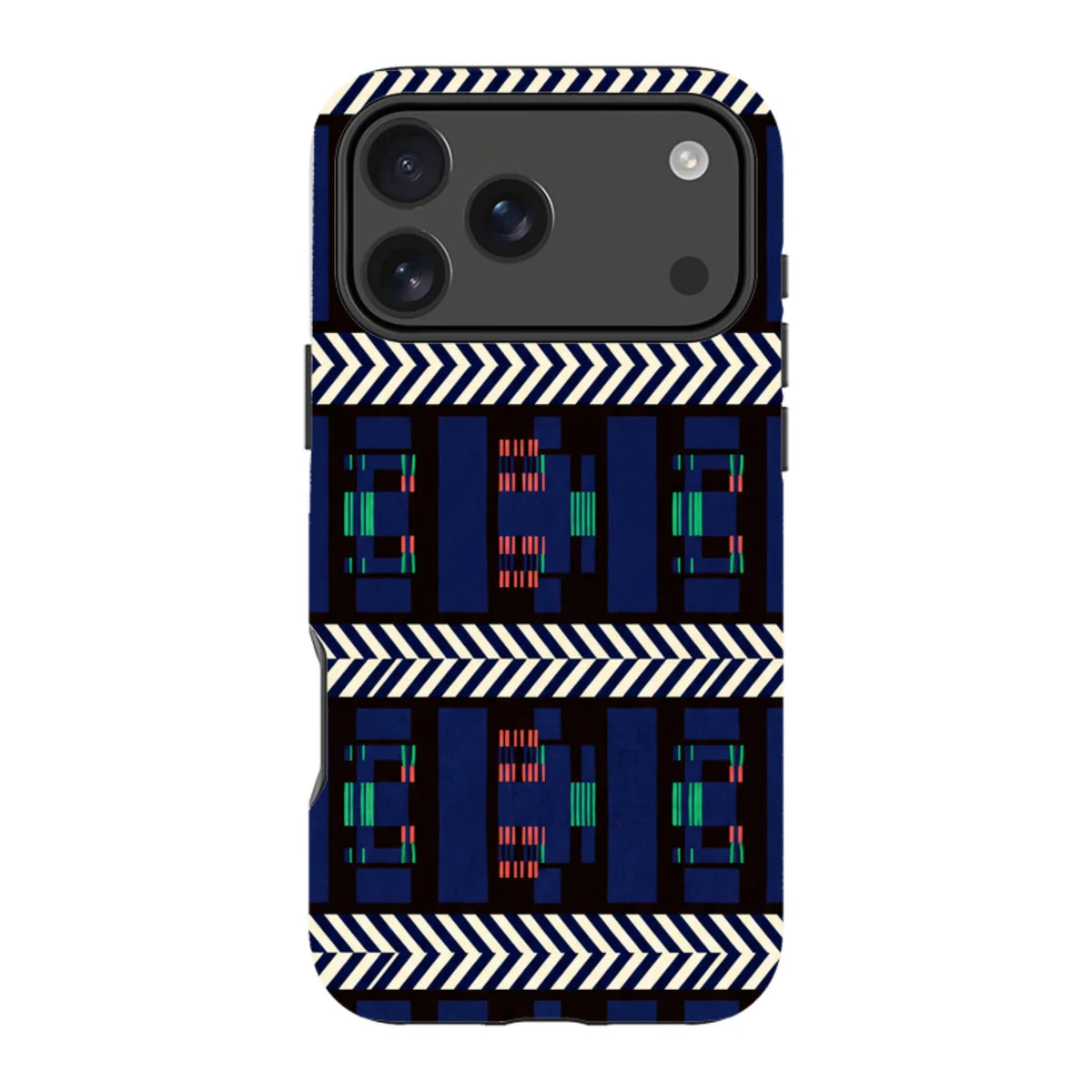 Midnight Aso-Oke by Ada Okoye — iPhone 18 Pro Max MagSafe Tough Case — Finnaij
