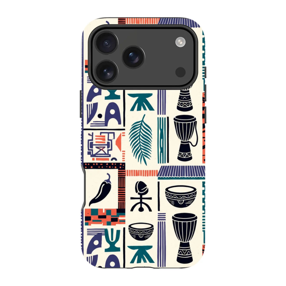 Market Day Icons by Ada Okoye — iPhone 18 Pro Max MagSafe Tough Case — Finnaij