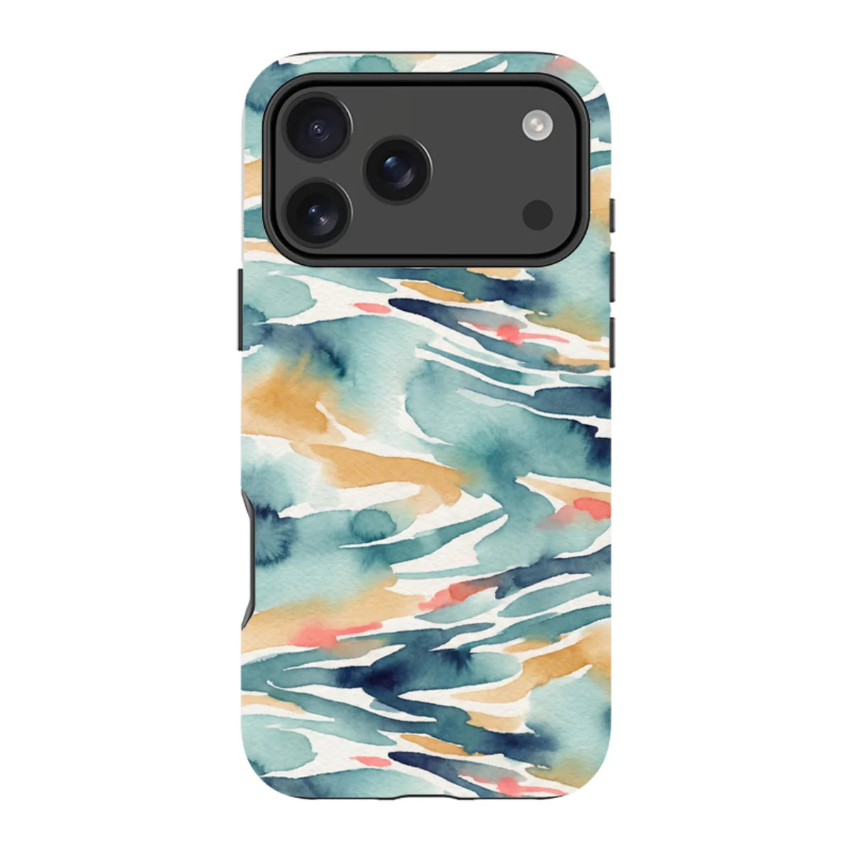 River Reflection Pattern Crop by Tobi Akinyemi — iPhone 18 Pro Max MagSafe Tough Case — Finnaij