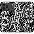 Black-White Grunge — iPhone 18 Pro Max Wallet Case — Finnaij
