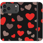 Red Hearts — iPhone 18 Pro Max Wallet Case — Finnaij